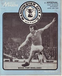Manchester City v Arsenal 1975/76